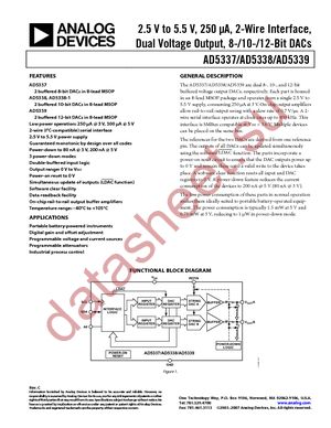 AD5337ARMZ datasheet  